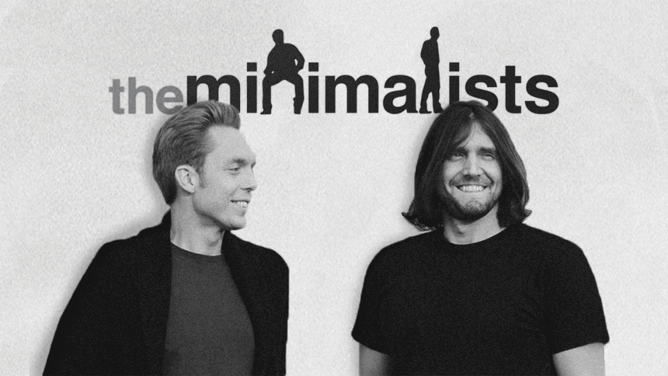 Joshua Fields Millburn et Ryan Nicodemus de The Minimalists