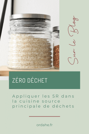 Le zéro déchet en cuisine avec les 5R