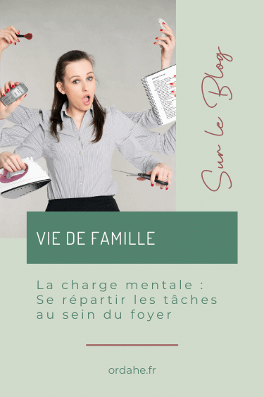 La charge mentale des femmes pour le foyer